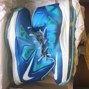 lebron 10 blue diamond